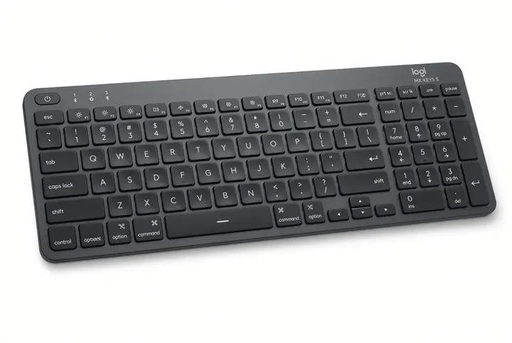 Logitech MX Keys S wireless quiet keyboard, best keyboard to buy in the USA