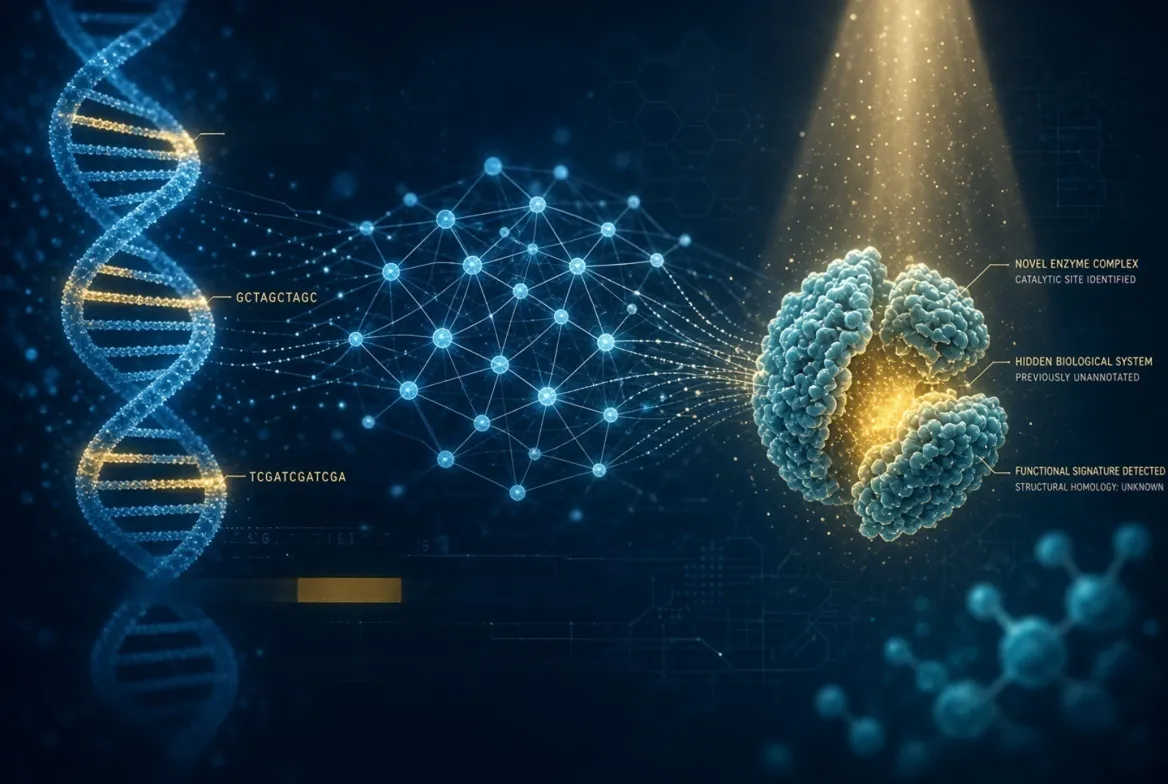 An AI system discovers a mysterious DNA enzyme system called ART